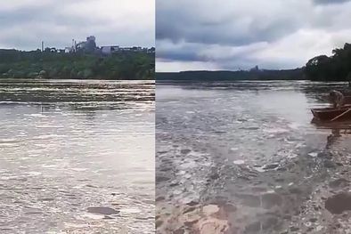MDZol | Papel Misionero es una empresa que integra el Grupo Arcor y fue responsabilizada por la contaminación del río Paraná Foto: Minisiterio de Ecologia y recursos Naturales Renovables de Misiones