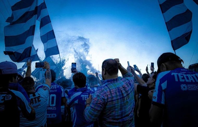 Los hinchas de Monterrey que intenten invadir el campo sufrirán una grave sanción. Foto: @Rayados