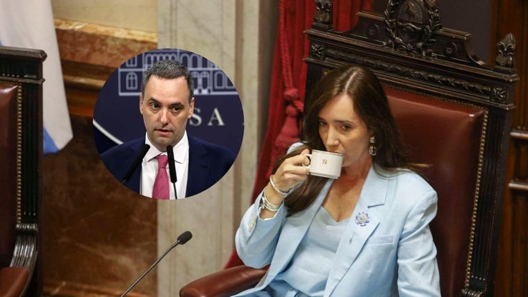 Victoria Villarruel, sin pelos en la lengua, apuntó contra Manuel Adorni.