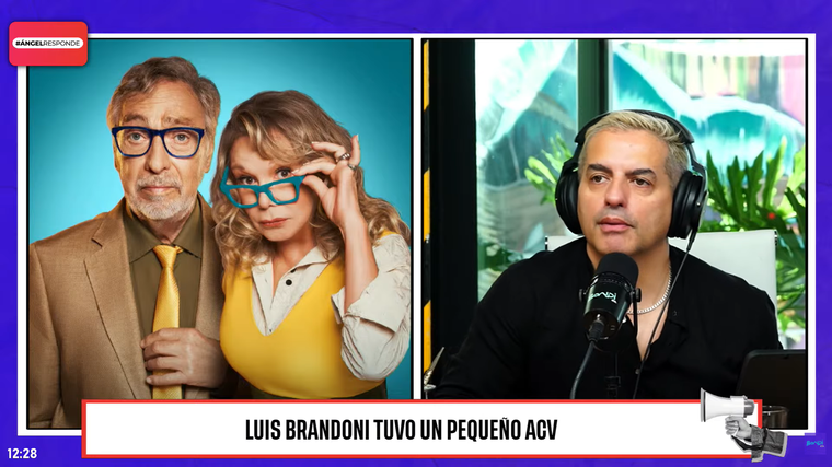Ángel de Brito confirmó que Luis Brandoni tuvo un ACV. Ángel de Brito confirmó que Luis Brandoni tuvo un ACV.