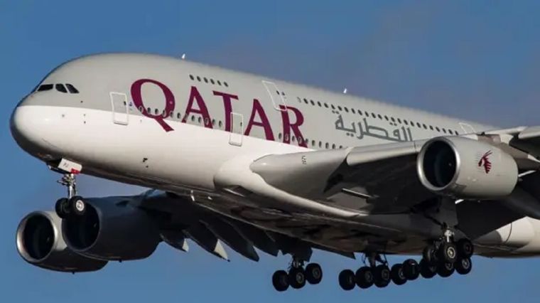 Qatar Airways indicó que se disculpaba por cualquier inconveniente o angustia que este incidente pueda haber causado Foto: BBC