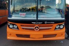 Línea 500 Algunos choferes están expuestos a la inseguridad durante sus recorridos nocturnos. Foto: Facebook.