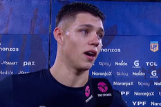 El juvenil habló tras el partido. El juvenil habló tras el partido.