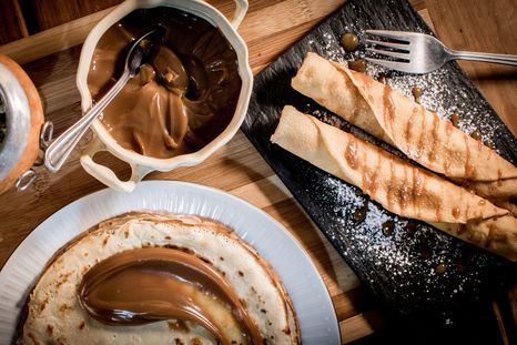 La mejor receta de panqueques con dulce de leche. La mejor receta de panqueques con dulce de leche.