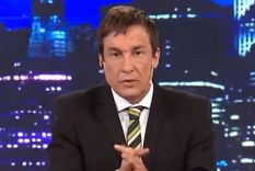 El comunicador decidió hablar sobre las palabras de su colega. Foto: Captura de pantalla TV.