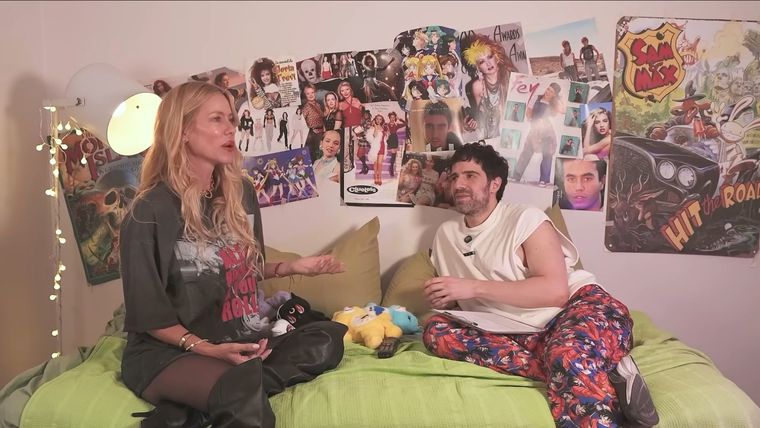 La modelo estuvo en A la cama con Martina. La modelo estuvo en A la cama con Martina.