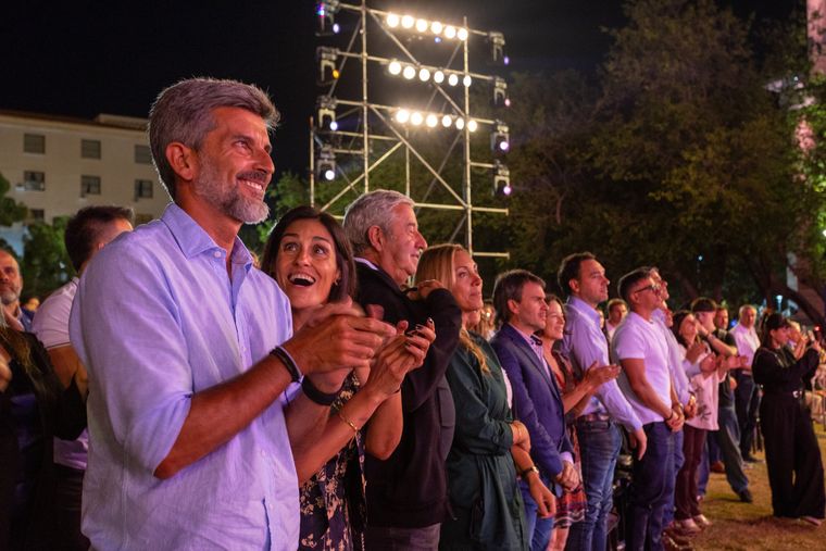 La primera fila de la fiesta, a pleno. No te pierdas la galería de fotos, al final de la nota.