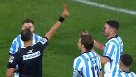 Martínez fue expulsado tras una revisión del VAR durante el duelo entre Racing y Rosario Central. Martínez fue expulsado tras una revisión del VAR durante el duelo entre Racing y Rosario Central.