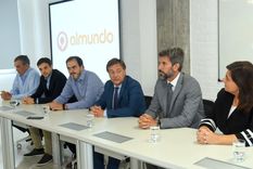 chicana de suarez a la oposicion en la inauguracion de almundo