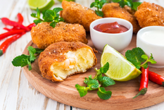 Elegancia en el plato: croquetas de marisco que deslumbran Foto: Shutterstock Elegancia en el plato: croquetas de marisco que deslumbran Foto: Shutterstock