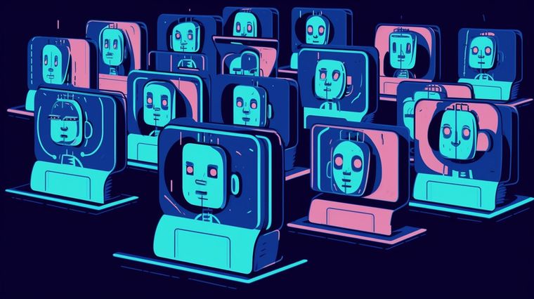 El auge de la IA generativa multiplica contenidos automáticos y desplaza la creatividad humana. El auge de la IA generativa multiplica contenidos automáticos y desplaza la creatividad humana.