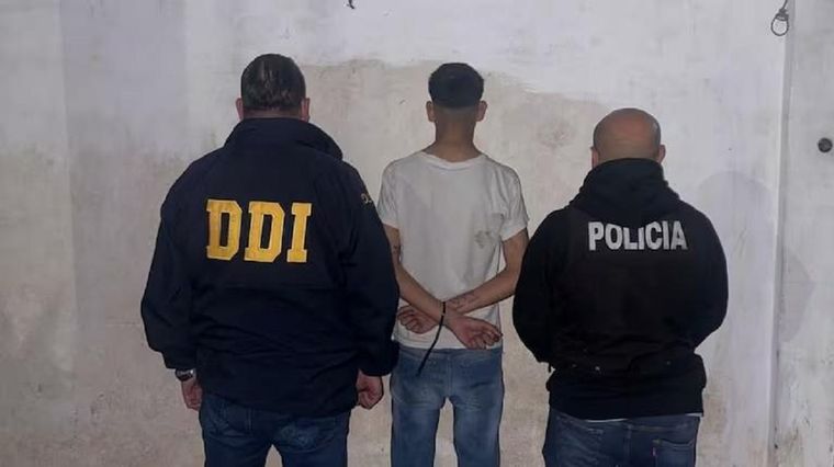 Uno de los jóvenes detenidos por el asesinato a golpes de un muchacho en Ituzaingó Foto: Gentileza