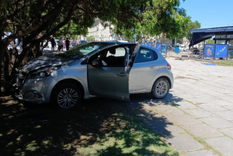 El hombre sufrió un infarto al volante y antes de chocar chocar casi atropella a otra persona.