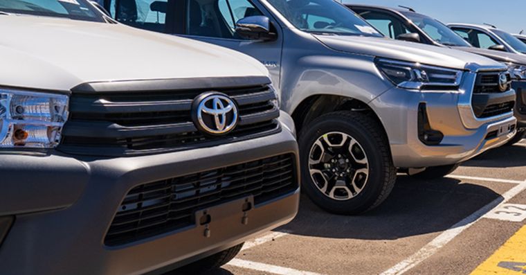 Este es el auto más exportado de Toyota Foto: Toyota