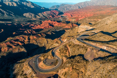 Por su recorrido serpenteante, genera vértigo en los que lo recorren Foto: NA