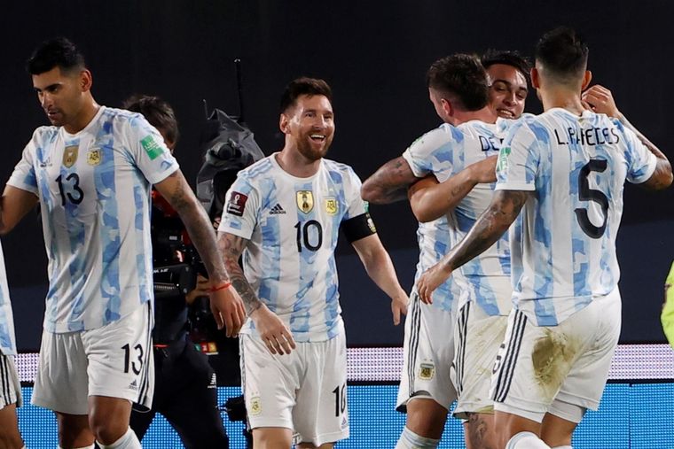 Selección argentina. Foto: EFE
