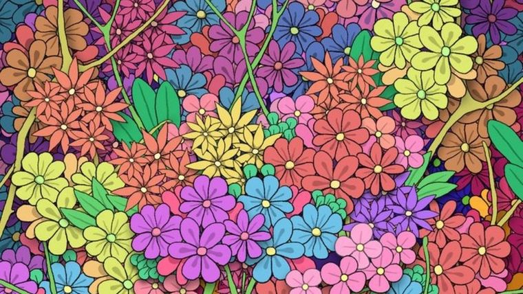 Acertijo visual, reto visual, corazón