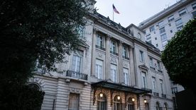 El Palacio Bosch donde funciona la Embajada de Estados Unidos en Argentina. El Palacio Bosch donde funciona la Embajada de Estados Unidos en Argentina.