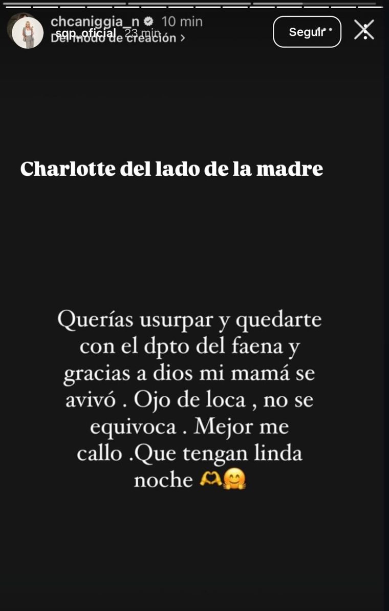 SQP reposteando la historia en Instagram. Créditos: sqp_oficial SQP reposteando la historia en Instagram. Créditos: sqp_oficial