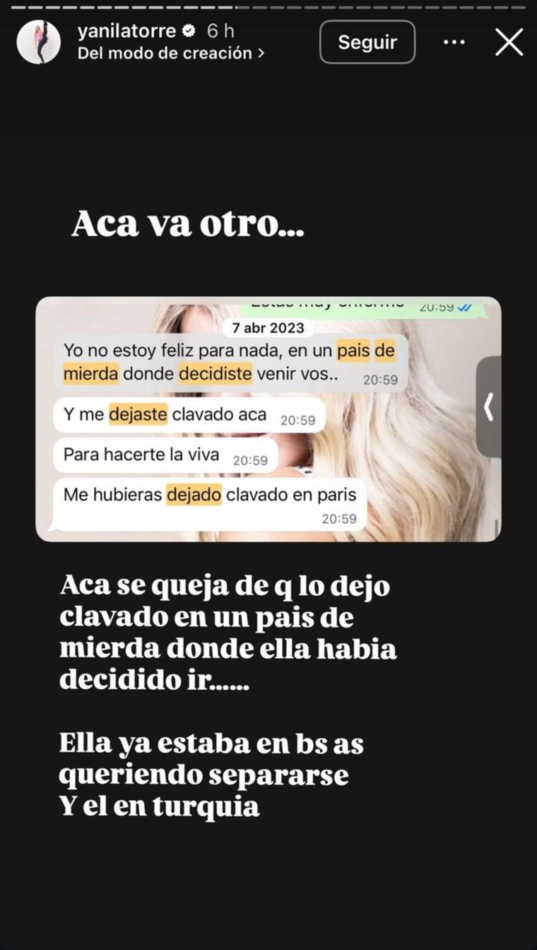 Yanina Latorre compartió chats entre Wanda Nara y el futbolista que lo complican al delantero. Yanina Latorre compartió chats entre Wanda Nara y el futbolista que lo complican al delantero.
