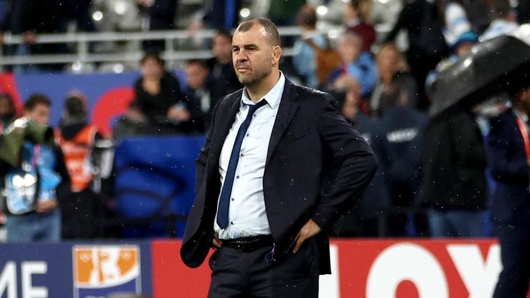Michael Cheika, DT de Los Pumas. Foto: EFE