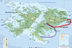 Las tres etapas del Caoba en la primera semana en las islas Foto: Gentileza Las tres etapas del Caoba en la primera semana en las islas Foto: Gentileza