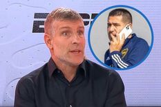 Martín Palermo reveló cuando y el motivo por el cual dejó de hablarse con Riquelme mientras jugaban en Boca. Foto: Captura video Martín Palermo reveló cuando y el motivo por el cual dejó de hablarse con Riquelme mientras jugaban en Boca. Foto: Captura video