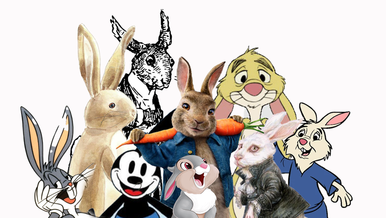 La literatura y los dibujitos animados han transformado los conejos en animales inteligentes y divertidos..