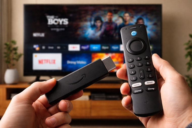 Incluye control remoto con Alexa y acceso ágil a Netflix, YouTube, Spotify y Prime Video. Incluye control remoto con Alexa y acceso ágil a Netflix, YouTube, Spotify y Prime Video.