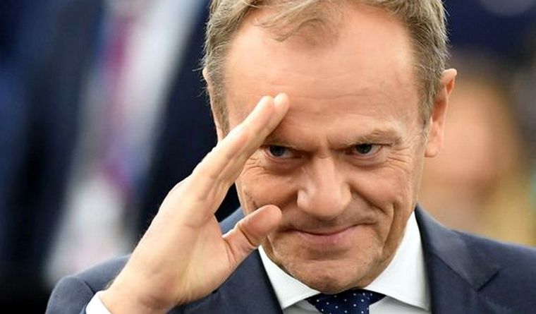 Donald Tusk, primer ministro de Polonia, advierte a la Unión Europea. Foto: Efe.