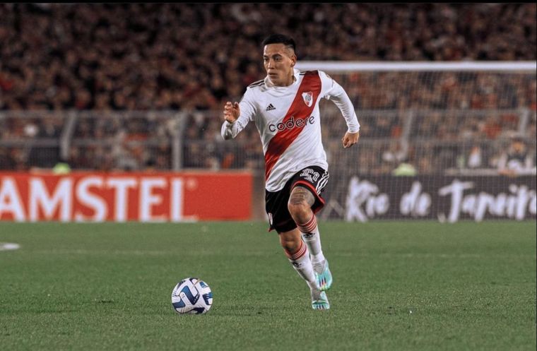 Esequiel Barco vivirá un particular momento en el Monumental Foto: @barco.ezequiel