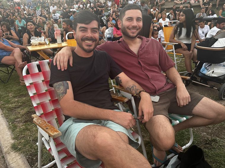 Esteban Bravo y Gustavo Walach. Esteban Bravo y Gustavo Walach.