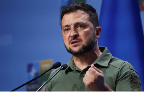 Volodímir Zelenski, presidente de Ucrania. Foto: Noticias Argentinas