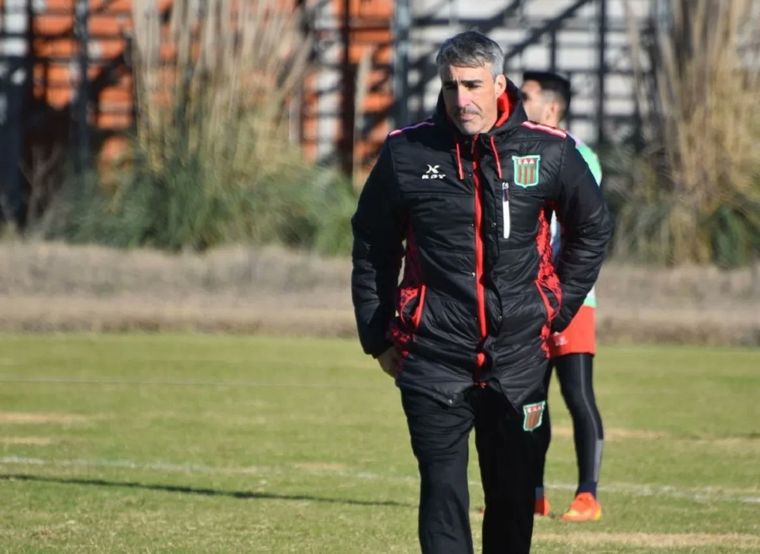 Gabriel Gómez, entrenador de Agropecuario y muy querido en la Lepra Foto: Prensa Agropecuario
