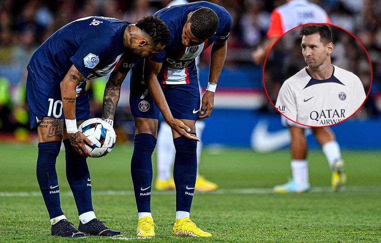 Messi intercedió en la discusión entre Neymar y Mbappé por ver quién queda como el designado para patear los penales.