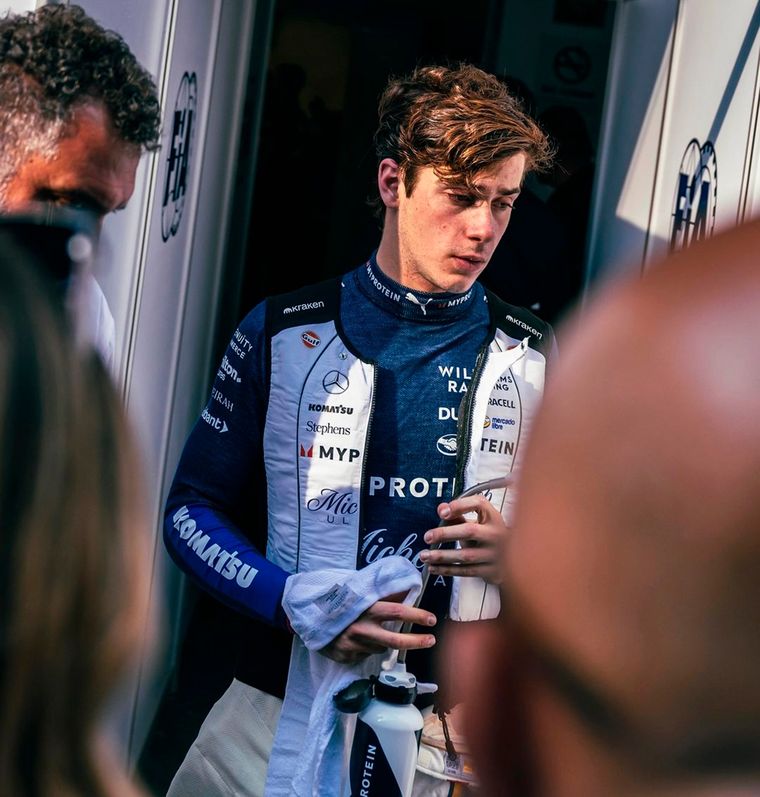 Franco espera por un nuevo desafío en la F1. Foto: @francolapinto