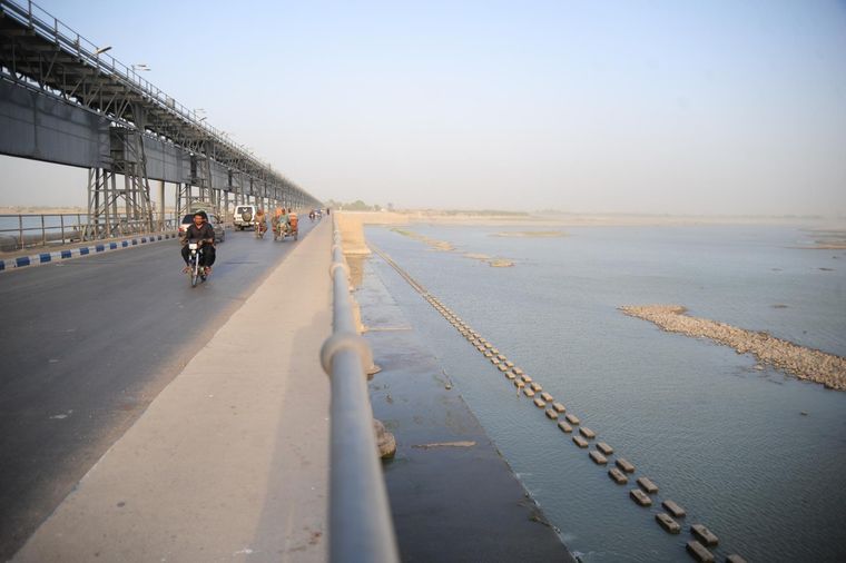 Imagen del Río Indio, en Pakistán Foto: EFE