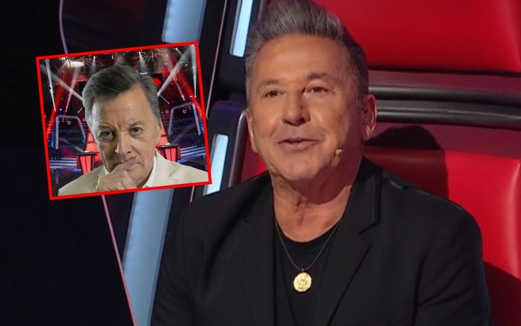 Dos grandes Montaner comparte con Palito el rol de coach.