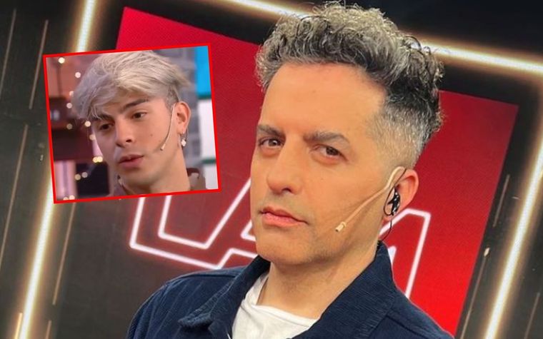 Picante De Brito le contestó a Rusherking con una provocación.