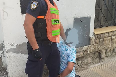 El sujeto fue detenido por amenazas