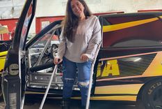 Belén Ameijenda precisa adaptar su automóvil para poder competir el próximo año.