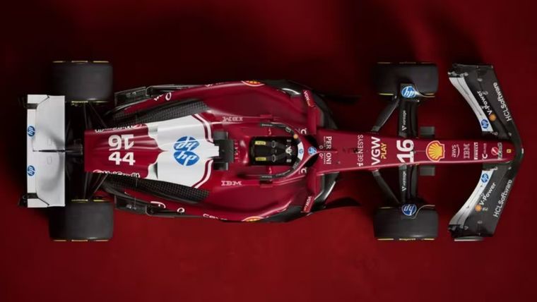 A todo o nada: Así es el nuevo Ferrari SF-25 Foto: Ferrari