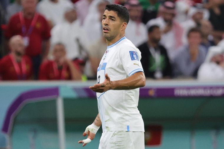 Suárez rompió el silencio tras la derrota ante Portugal y las declaraciones explosivas de sus compañeros. Foto: EFE