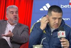 Fucks y Riquelme discutieron en vivo. Foto: Captura Fucks y Riquelme discutieron en vivo. Foto: Captura