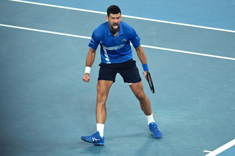Novak Djokovic reveló la fecha y el lugar donde le gustaría retirarse del tenis:. Foto: EFE