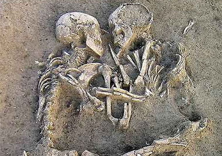 Foto de un hallazgo similar en Mantua, en febrero de 2007. Foto: web