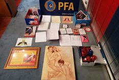 parte de lo secuestrado por la policía parte de lo secuestrado por la policía