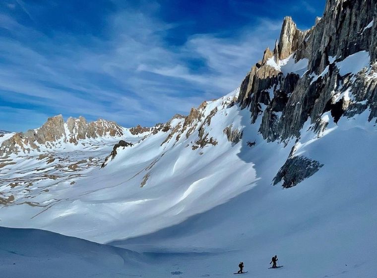 Las nevadas en Las Leñas elevaron las probabilidades de avalancha a nivel 5 Foto: Chago Rodríguez