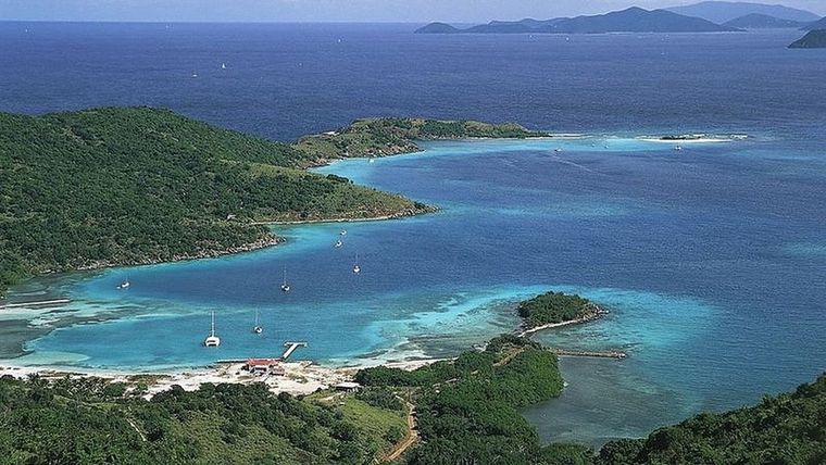 Las Islas Vírgenes Británicas son un paraíso natural y fiscal. Foto: GETTY IMAGES