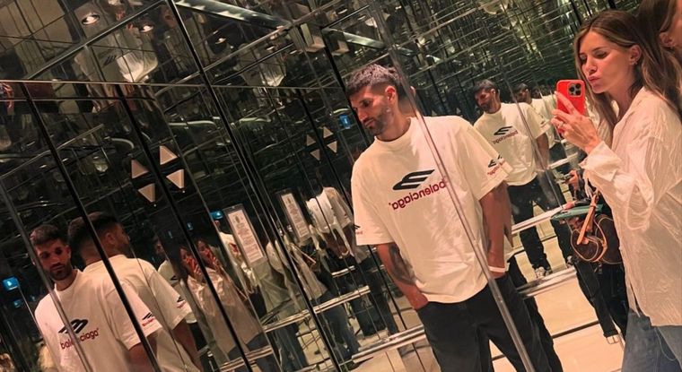 Mica Tinelli y Lisandro López están disfrutando de unas vacaciones en Miami La hija de Marcelo Tinelli y el futbolista están cada vez más consolidados como pareja Foto: @micatinelli